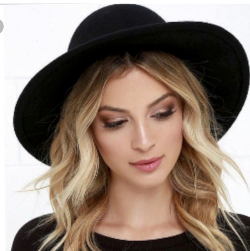 **UpDated Photos!**FRYE Wide Brim Wool Boater - Picture 3 of 16